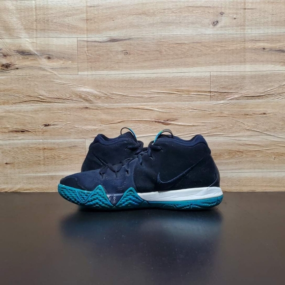 Kyrie 4 GS Obsidian Blue Shoes Kids Boys Size 6.5Y - Picture 4 of 11
